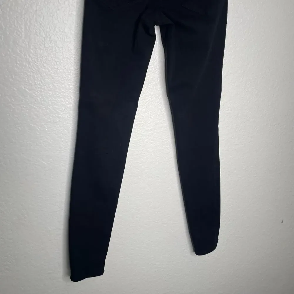 Frame Womens Jeans Size 24 Black Le High Skinny Leg Denim Casual Wear